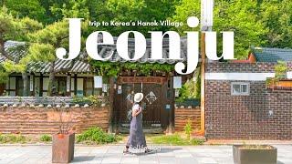 Trip to #Jeonju  2 day itinerary  Hanok Village cafes museums flower fields  Korea travel VLOG