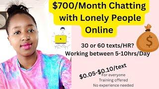 This is What it Takes to Earn Up to $30Day and $700Month Chatting Online