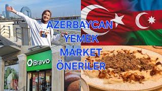 AZERBAYCAN BAKÜ ULAŞIMOTEL MARKET YEMEK ve ÖNERİLER #tavsiyeler