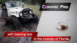 Ceramic Pro test 9H self cleaning features.