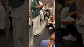 These NYC train dancers went CRAZY ‼️ Pt.1