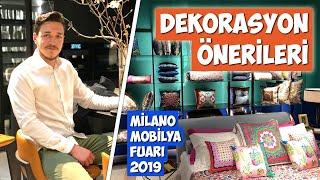 İtalya Mobilya Fuarı 2019  Dekorasyon Fikirleri