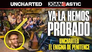 Ya hemos probado UNCHARTED en PORT AVENTURA WORLD  Visita a la atracción EL ENIGMA DE PENITENCE 