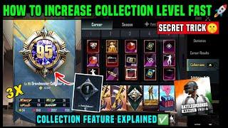 BGMI COLLECTION EVENT EXPLAINED  COLLECTION LEVEL KAISE BADHAYE  INCREASE COLLECTION LEVEL UP FAST