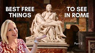 24 Free Things To Do In Rome Part Two - Dont Miss These
