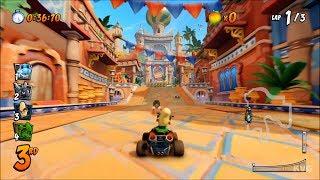 Crash Team Racing Nitro-Fueled - N. Brio Gameplay PS4 HD 1080p60FPS