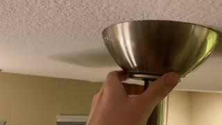 Remove Ceiling Fan With No Mounting Screws