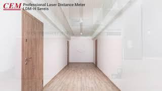 LDM-50H80H100H Outdoor Laser Distance Meter Laser Tape Measure with LCD Backlight