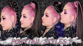 How to style a ponytail with PRETTYPARTY  PRETTYPARTY review