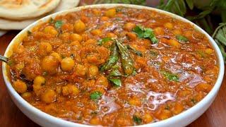 Cooking an easy chickpeas recipe that tasted beyond my expectations  TASTY with rice or bread