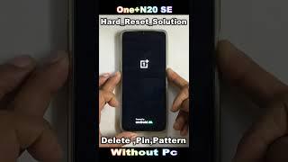 How to Unlock OnePlus Nord N20 SE Phone if Forgot Password  Forgot Screen Lock? Delete Pattern Lock