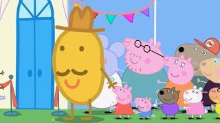 Mr Potato Opens a Sports Centre - Peppa Pig and Her Friends Attend the Opening