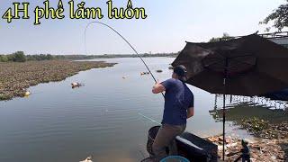  Đem cần câu TORO 4H rình mấy con cá hồ bán thiên nhiên phê lòi  DUY FISHING SAI GON