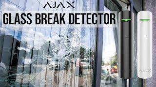 Ajax Alarm Review Glass Break Detector with Microphone Ajax GlassProtect