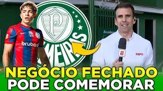  EXCELENTE NOTÍCIA FOI CONFIRMADO CHEGA PRA SER TITULAR ÚLTIMAS NOTÍCIAS DO PALMEIRAS