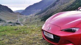 Mit dem Mazda MX-5 auf der schönsten Straße der Welt