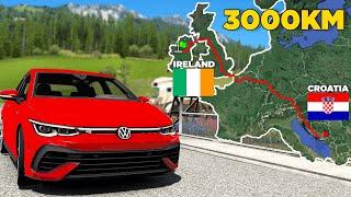 ETS2 Longest Road Trip - Ireland to Croatia  Euro Truck Simulator 2