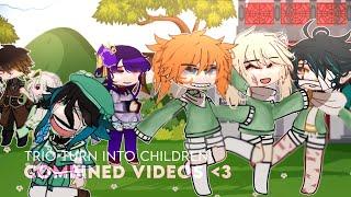 Trio turn into children series Videos combined Part 1 2 &3 c r i n g e