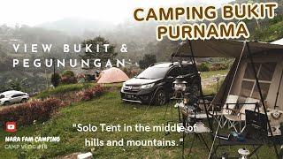 Bukit Purnama Camping Ground View Bukit dan Pegunungan di Puncak 2 Bogor I Cinematic