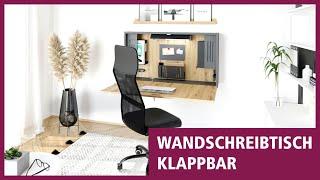 Wandschreibtisch klappbar ► Perfekt für Ihr Homeoffice