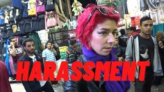 GROPED and HARASSED in Khan El-Khalili Market Cairo Egypt  تحرش في سوق خان الخليلي