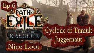 Cyclone of Tumult Juggernaut - Ep 6 Path of Exile PoE 3.25