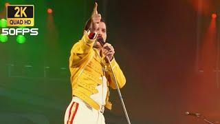 Queen - One Vision Live at Wembley Stadium 1986 Freddie Cam + Real audio HD 50fps