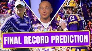 Josh Pates LSU Win-Loss Prediction + Big Questions Late Kick Cut