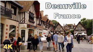 Deauville France - Walking tour 4K UHD