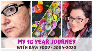 MY 16 YEAR JOURNEY with RAW VEGAN FOOD • 2004-2020