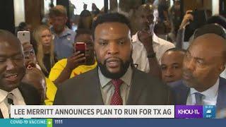 Civil rights attorney Lee Merritt announces 2022 run for Texas Attorney General