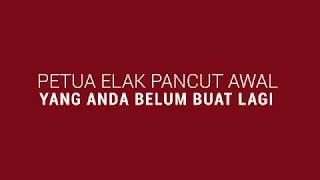 Petua Elak Pancut Awal