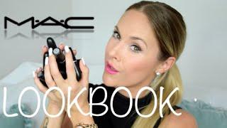 My 14 MAC LIPSTICKS  TRY-ON LOOKBOOK