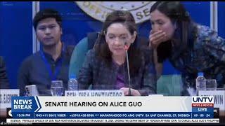 SENATE HEARING ON ALICE GUO