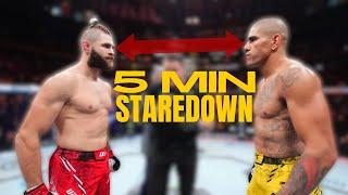 Craziest Staredown in UFC History 5 MINUTES