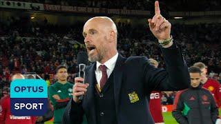 TEN HAG SPEECH We will bring the cup back to Old Trafford 