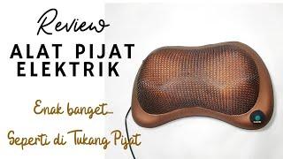 Review Alat Pijat Elektrik  Bantal Pijat Punggung dan Leher  Massage Pillow