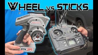 Best RC car transmitter - wheel or sticks