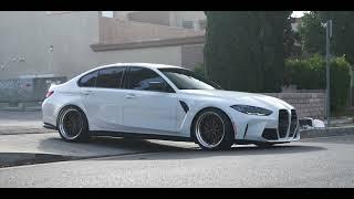 2022 G80 BMW M3 looks & sounds much better with BBS wheels + Exhaust 4K