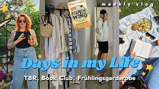 Days in my Life Frühlingsgarderobe New Books & TBR April und Mai Gym Alltag  Vlog 197