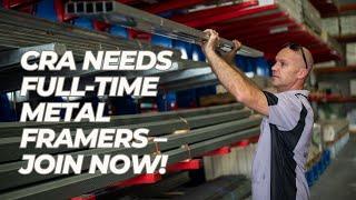 CRA Recruiting Video for Full Time Metal Framer