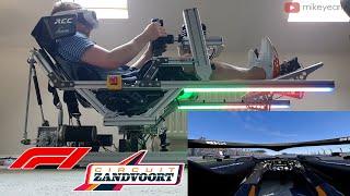 Achieving amazing realism with a 2 DOF motion simulator  F1 23 Zandvoort Netherlands