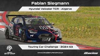 iRacing - 24S3 - Hyundai Veloster TCR - Touring Car Challenge - Algarve - FS
