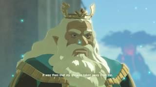 Zelda Breath of The Wild King Rhoam Bosphoramus Hyrule - Cutscene