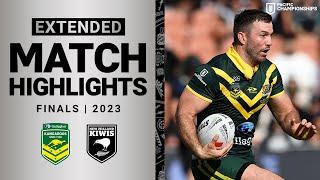 Kangaroos v New Zealand Kiwis  Extended Highlights  Pacific Championships 2023  NRL