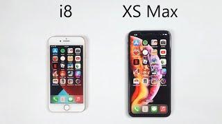 iPhone 8 vs iPhone Xs Max - Speed Test