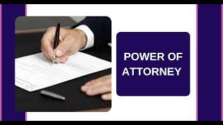 Power of Attorney