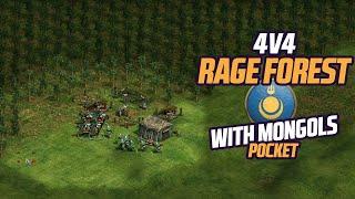 4v4 Rage Forest with Mongols Pocket