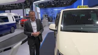 IAA Nutzfahrzeuge 2018 Heinz -Jürgen Löw zeigt seine Highlights auf dem VWN-Messestand.