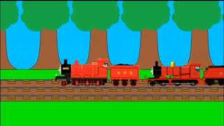 eagle and james pulling good trains